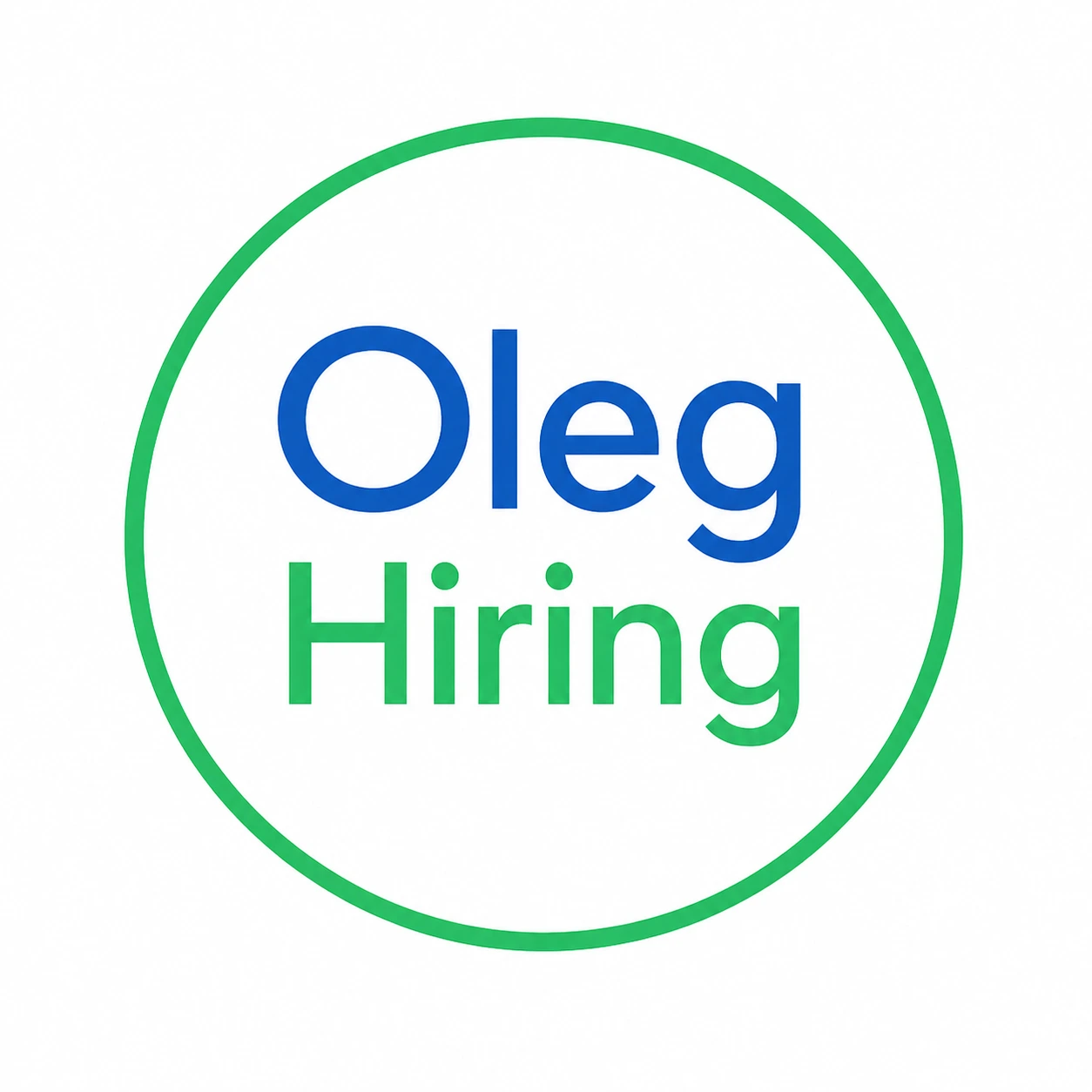 Oleg Hiring — логотип
